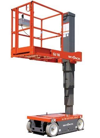 Skyjack SJ12-SJ16 Vertical Mast Lift – Skyrider Equipment