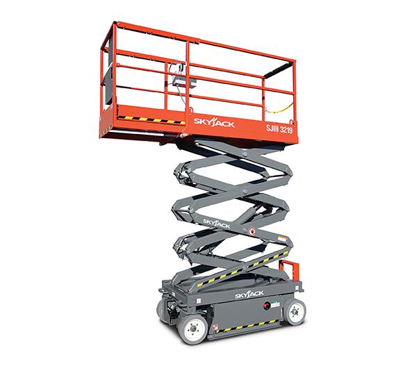 Skyjack SJ3215-3219 Compact Electric Scissor Lift – Skyrider Equipment