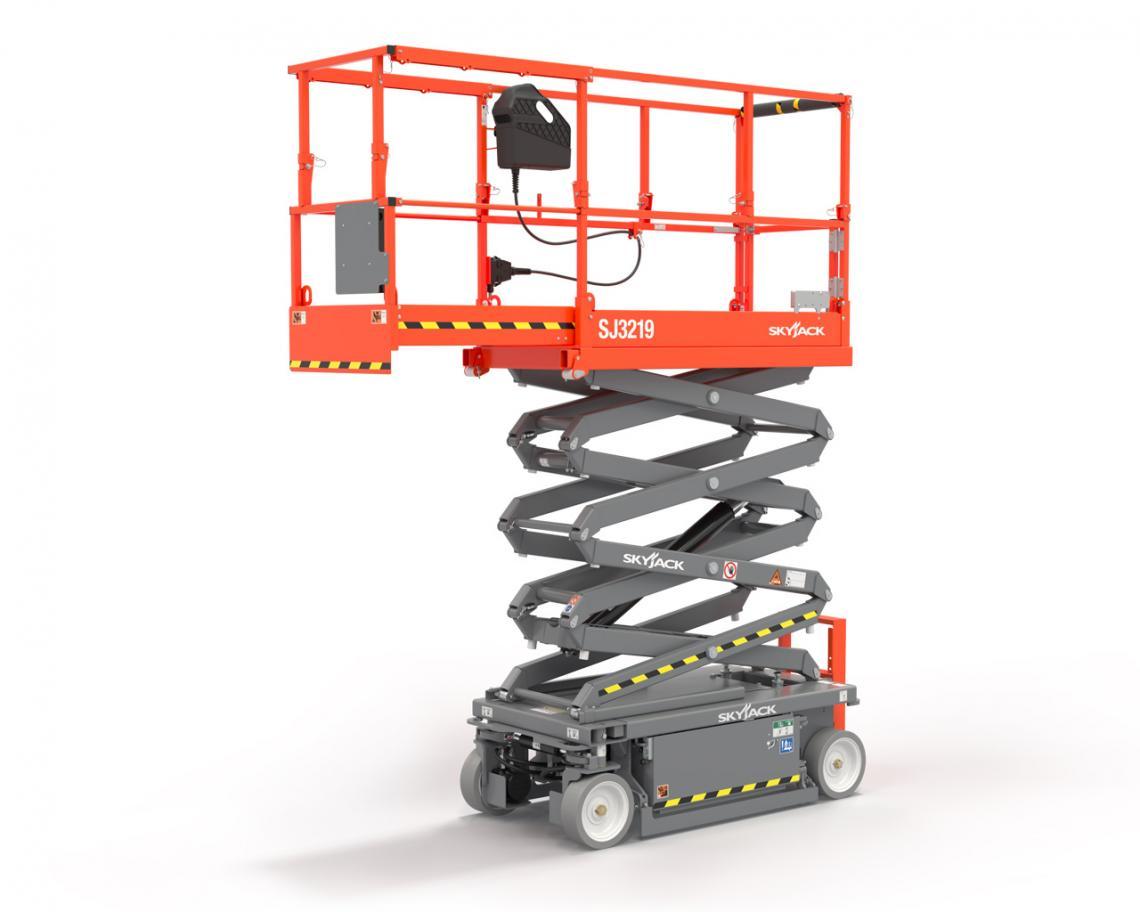 Skyjack SJ3215-3219 NEW Compact Electric Scissor Lift – Skyrider